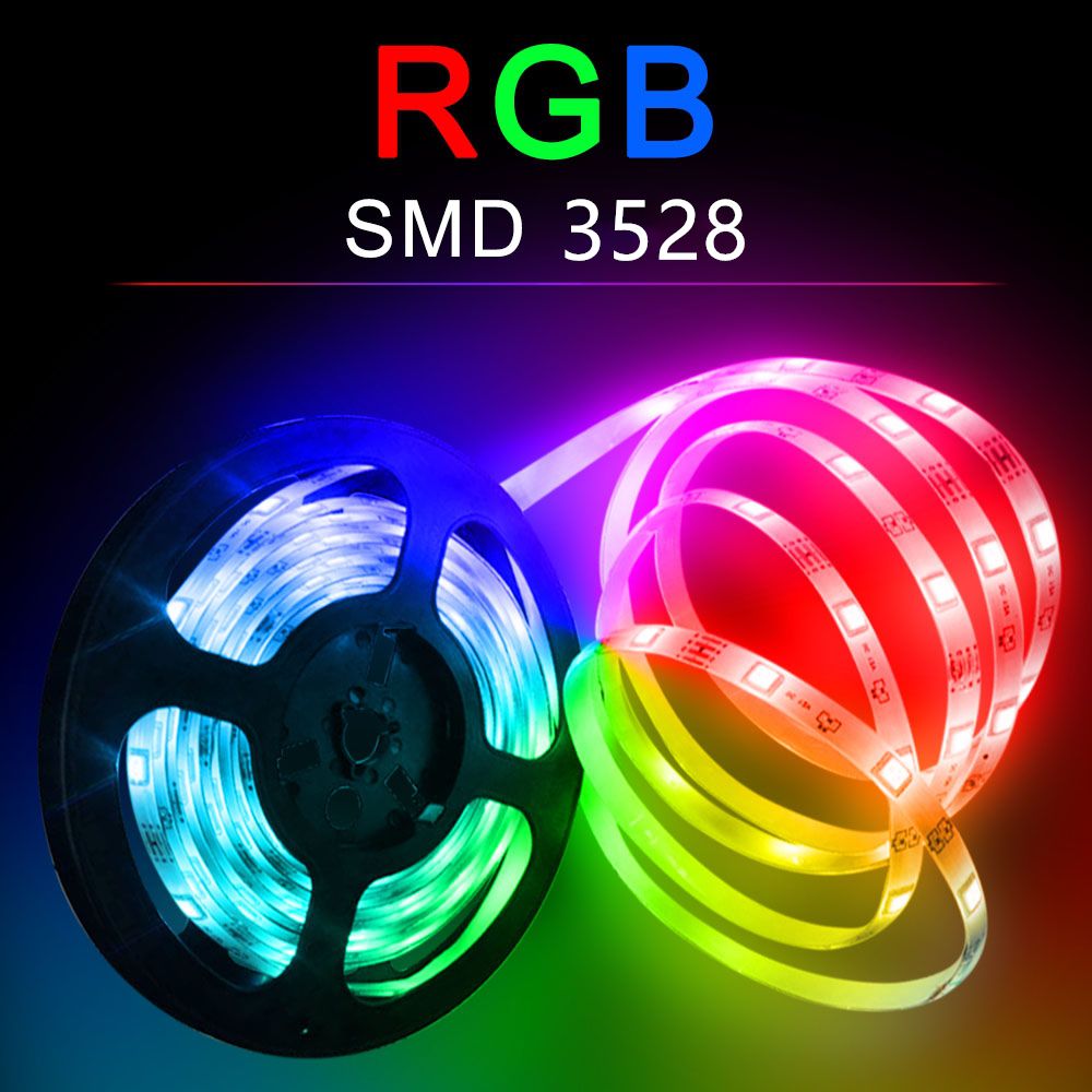 High Quality 12V 5m 3528 RGB Led Strip Light