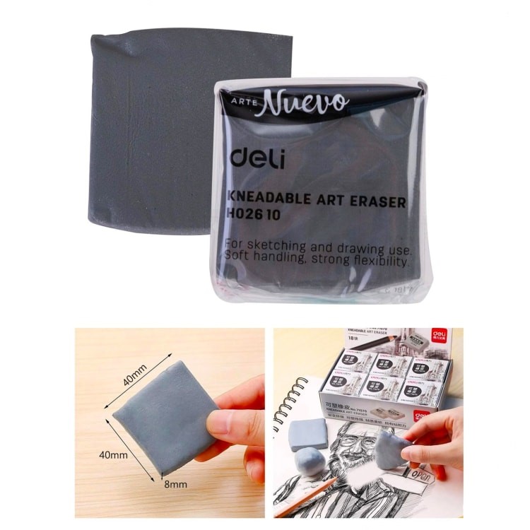 KABEER ART Maries Kneadable Charcoal Eraser  